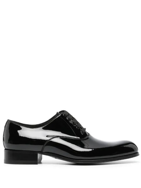 TOM FORD patent leather Oxford shoes Black J1035LPA003N1N001