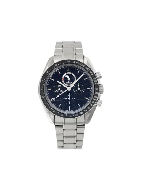 OMEGA 2016 pre-owned Speedmaster 44mm Blue 31133443201001