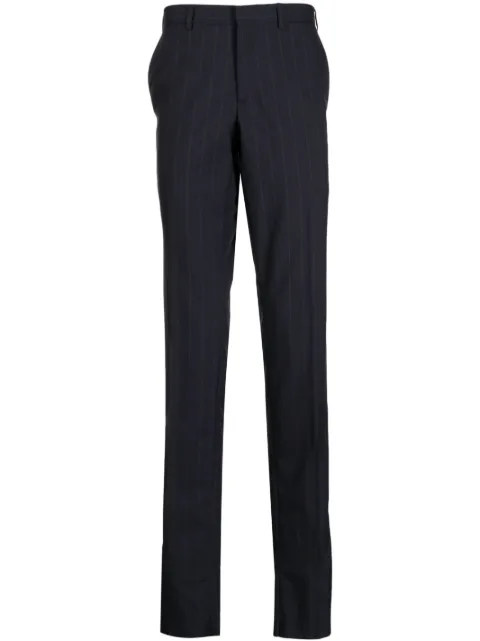 Brioni striped straight-leg trousers Blue RPN30MPAA14