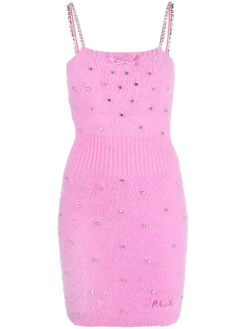 Philosophy Di Lorenzo Serafini crystal-embellished bodycon dress Pink A04845703