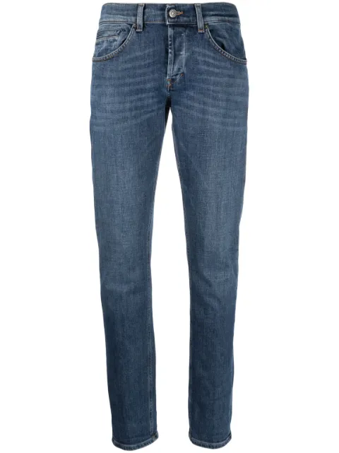 DONDUP slim-cut low-rise jeans Blue UP232DSE316UGF2DU