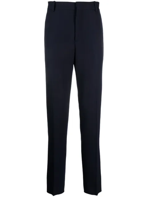 Alexander McQueen tailored straight-leg trousers Blue 735205QVU89