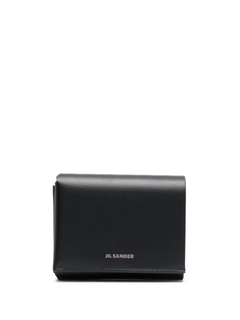 Jil Sander logo-plaque leather wallet Black J25UI0005P5995001