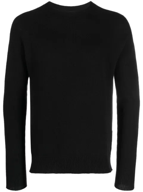 Jil Sander crew-neck long-sleeve jumper Black J22GP0133J13264