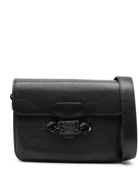 Casadei Mia leather crossbody bag Black 3W388W0000B0292