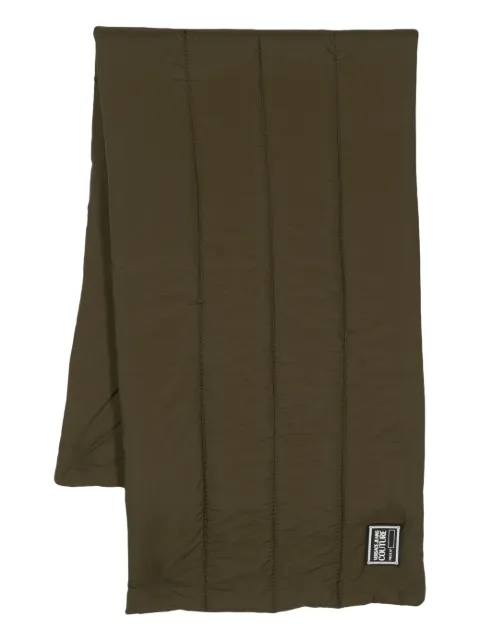 Versace Jeans Couture logo-patch puffer scarf Green 75YA2H71ZS828