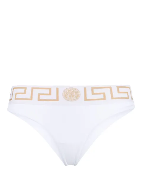 Versace Greca Border briefs White 1009528A232741