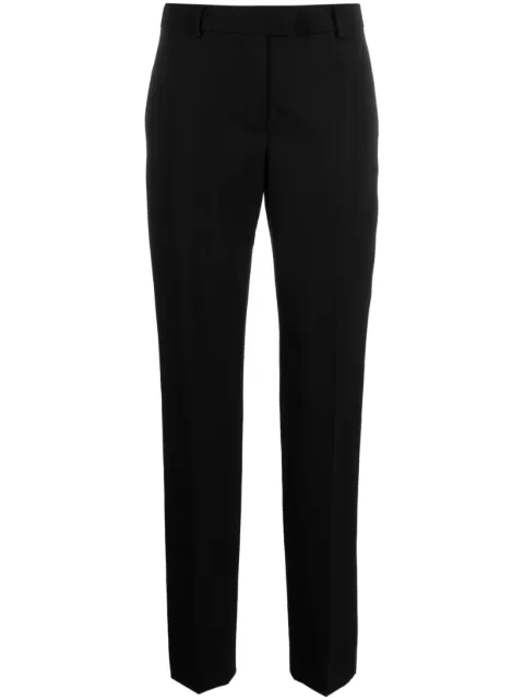 Moschino virgin wool tailored trousers Black A03195420