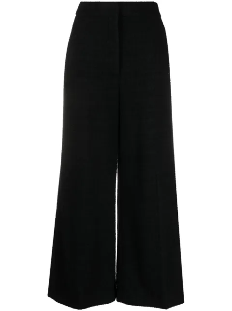 Moschino wide-leg trousers Black A03225418