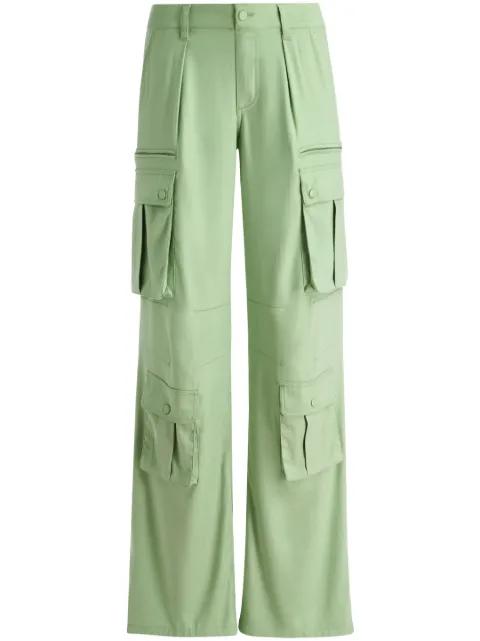 alice + olivia Joette low-rise cargo trousers Green CC306003102