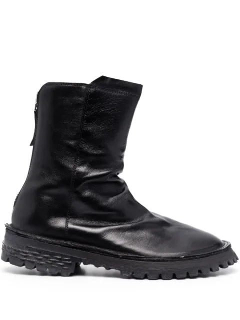 Moma tronchetto leather ankle boots Black 73301CTEB