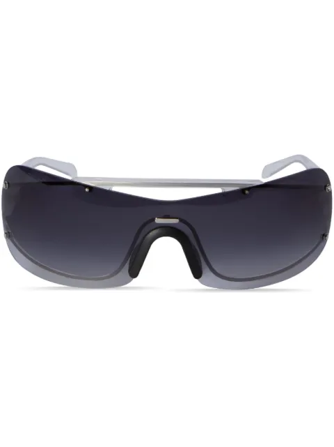 Off-White Eyewear Big Wharf oversized sunglasses Black OERI103F23MET0017207