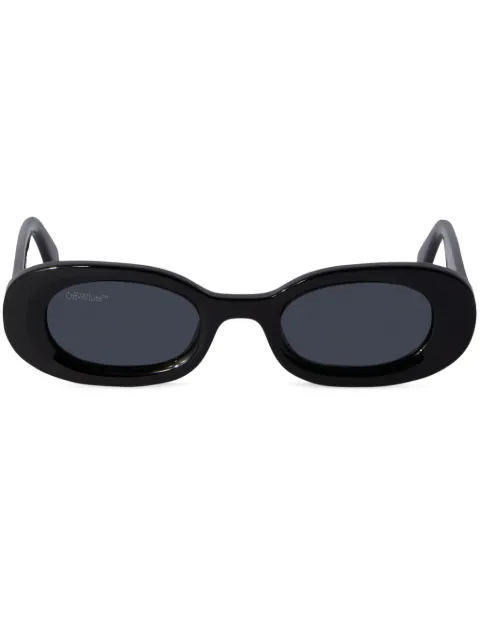 Off-White Eyewear Amalfi oval-frame sunglasses Black OERI087F23PLA0011007