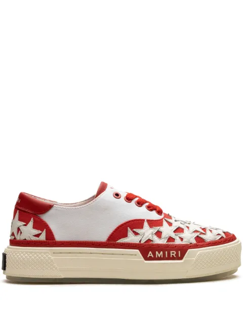 AMIRI Stars Court lace-up sneakers White PF23MFS020