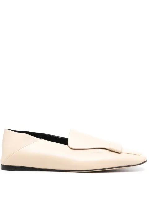 Sergio Rossi SR1 nappa-leather loafers Neutrals A77990MFI968