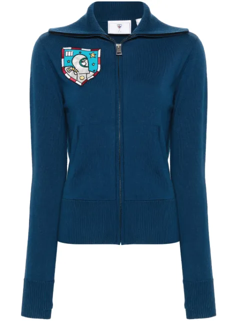 Rossignol x JCC Galina zip-up cardigan Blue RLMWO03