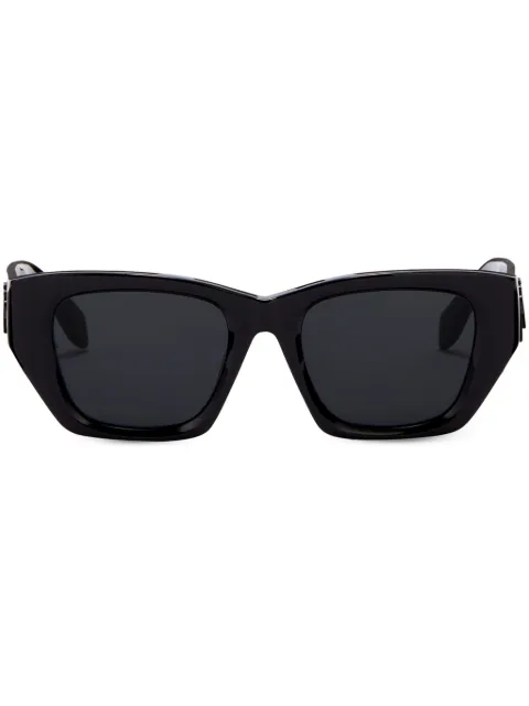 Palm Angels Eyewear Hinkley square-frame sunglasses Black PERI034F23PLA0011007