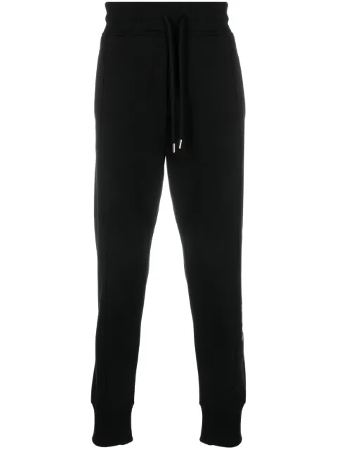 Versace Jeans Couture logo-print track trousers Black 75GAAT01CF06T
