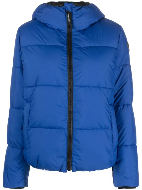 Rossignol Puffy hooded jacket Blue RLMWJ54