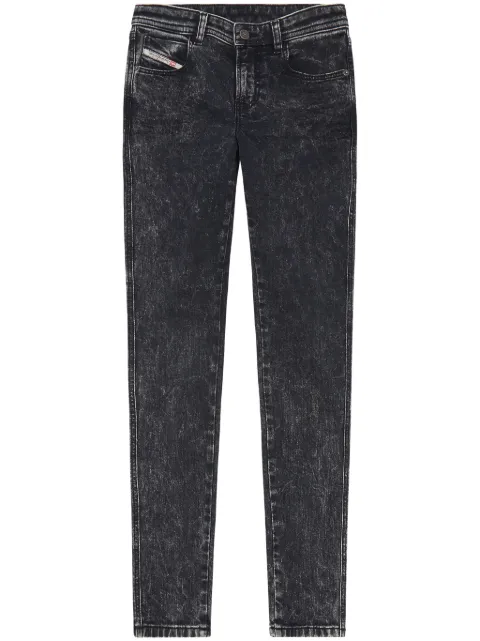 Diesel 2015 Babhila 0ENAN skinny jeans Black A036030ENAN