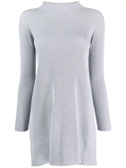 CFCL Portrait fine-ribbed jumper Blue CF006KN019