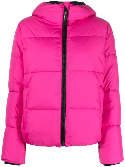Rossignol Puffy hooded jacket Pink RLMWJ54