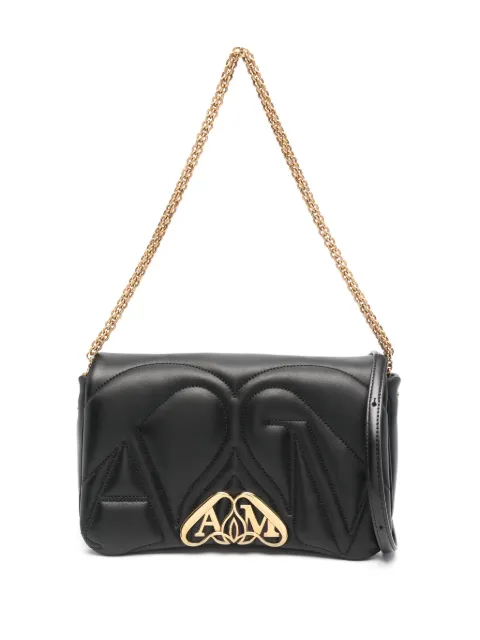 Alexander McQueen small The Seal cross body bag Black 7573751BLE1