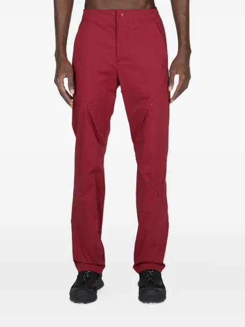 Post Archive Faction panelled pocket trousers Red 50BTPRBRG