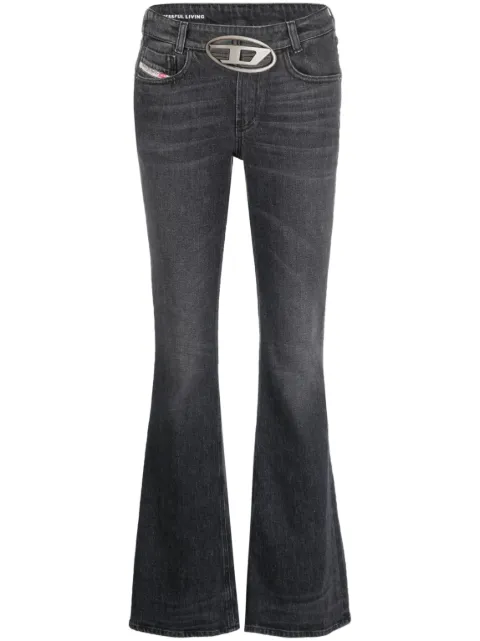 Diesel 1969 D-Ebbey 0CKAH bootcut jeans Black A114560CKAH