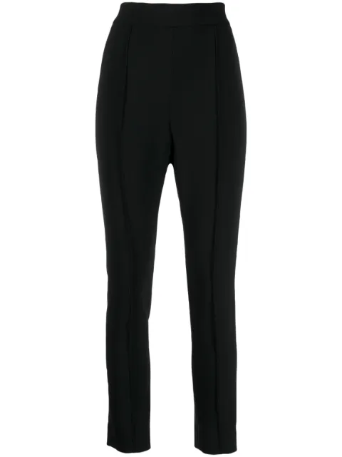 Carolina Herrera high-waisted cropped trousers Black ICN11N412SFR