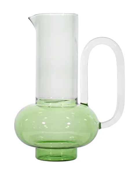 Tom Dixon Bump glass jug Green BPJ02222