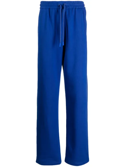 Off-White Diag-Stripe embroidered track pants Blue OMCH054F23FLE0096901