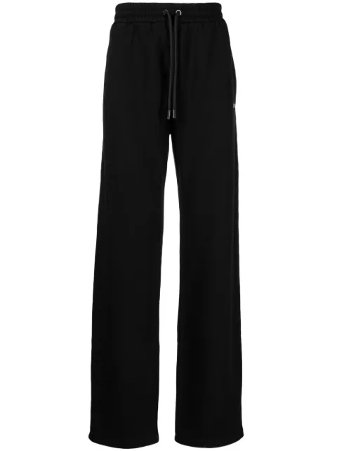 Off-White Stitch Diag cotton track pants Black OMCH054F23FLE0101001