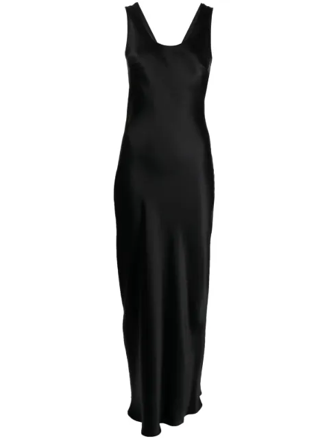 Gilda & Pearl Aria silk maxi dress Black 2422BLACK