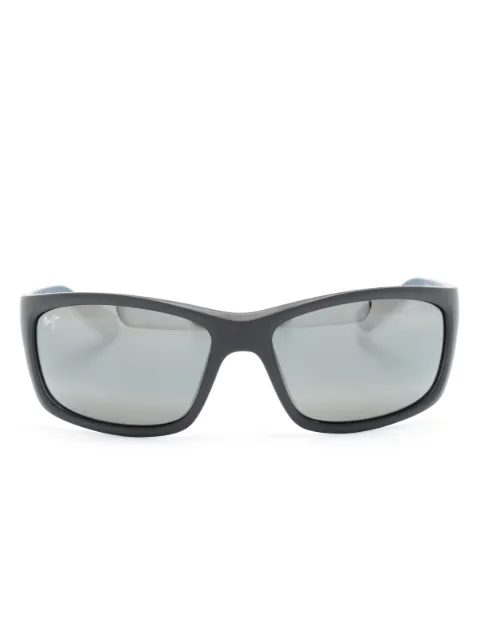 Maui Jim Kanaio Coast rectangle-frame sunglasses Black KANAIOCOAST