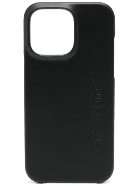 Off-White Bookish iPhone 14 Pro Max phone case Black OMPA076F23PLA0011000