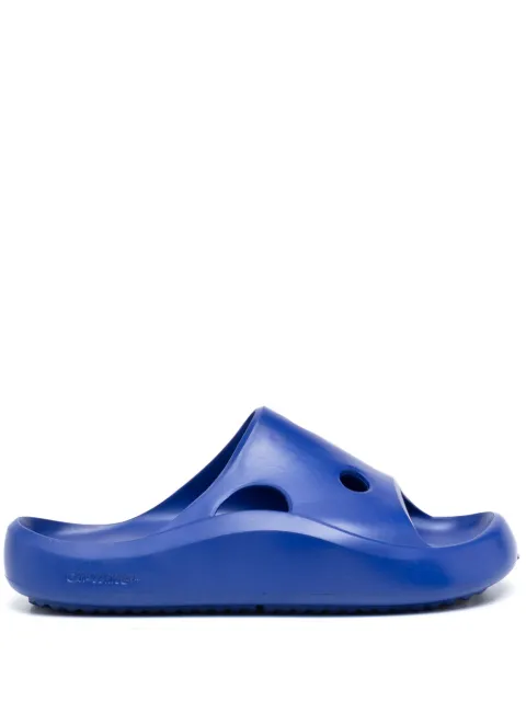 Off-White Meteor cut-out slides Blue OMIC014F23MAT0016969