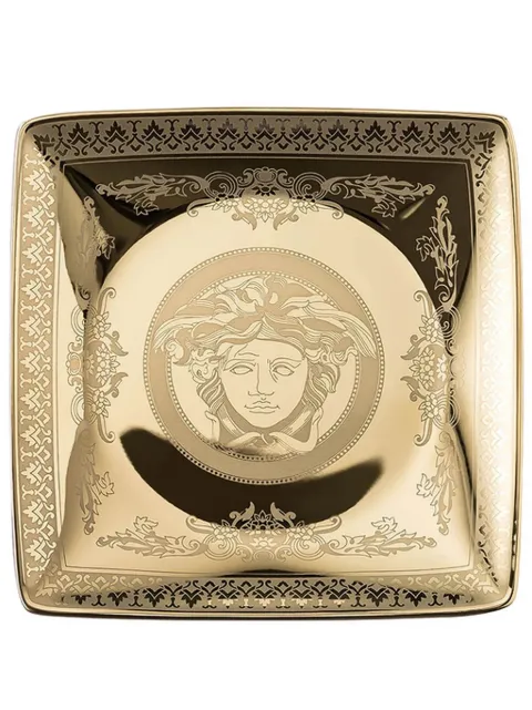 Versace Medusa porcelain dish Gold 1194040372115253