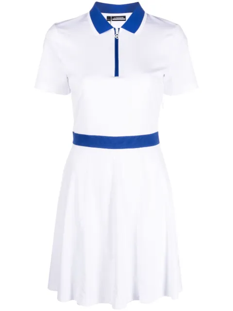 J.Lindeberg Helga polo minidress White GWSD08482