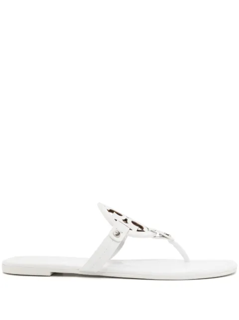 Tory Burch Miller patent sandals White 11743