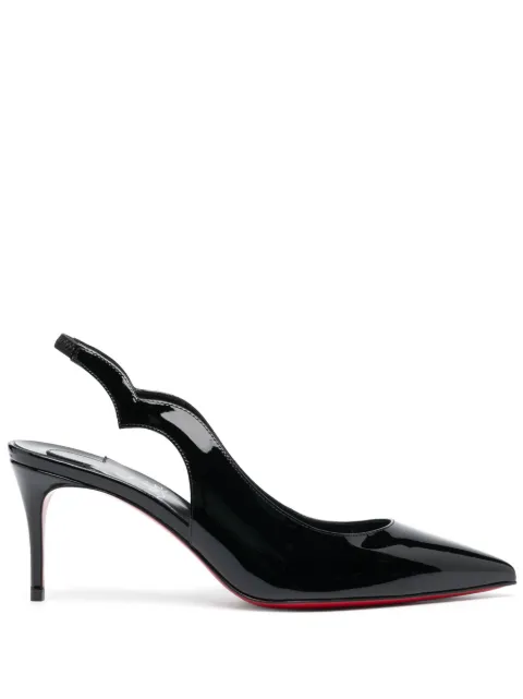 Christian Louboutin 70mm Hot Chick slingback pumps Black 3230045B439