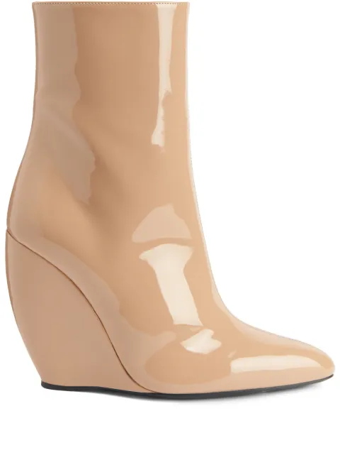 Giuseppe Zanotti 105mm Tylde wedge boots Neutrals I370020002