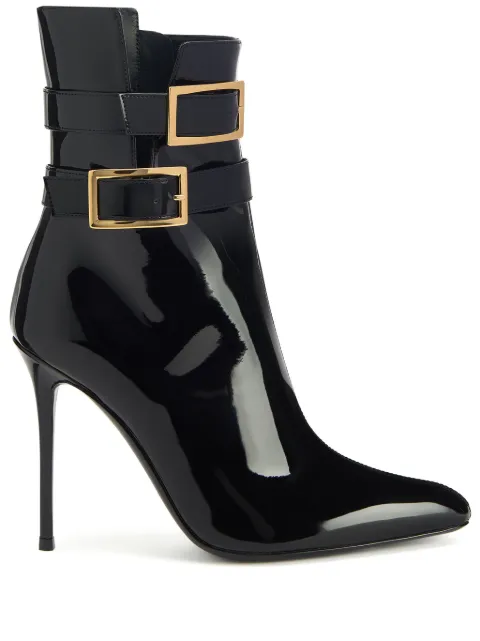 Giuseppe Zanotti 105mm Pearlie boots Black I370019001