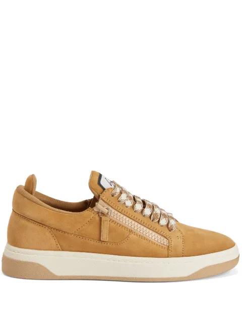 Giuseppe Zanotti GZ94 double-zip low-top sneakers Brown RU30044002