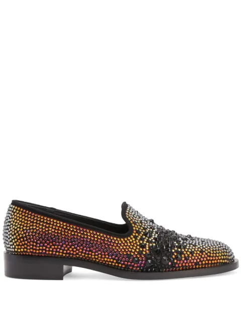 Giuseppe Zanotti Matildha crystal-embellished loafers Multicolour I360015003