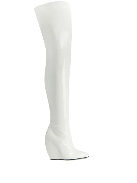 Giuseppe Zanotti 105mm Preety boots White I380013003