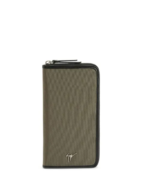 Giuseppe Zanotti Samuel continental wallet Grey IAU3009001