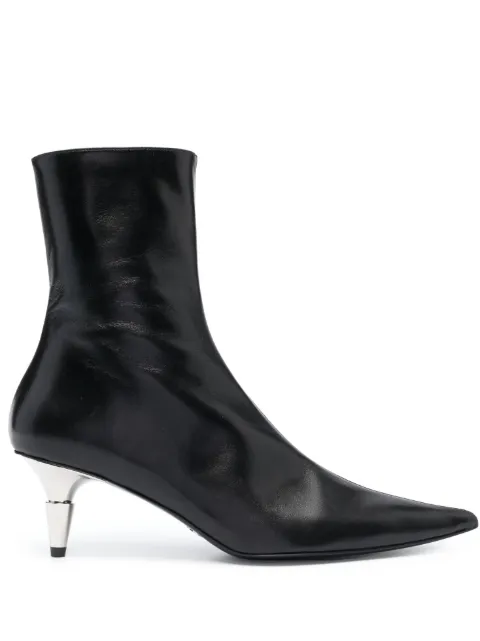 Proenza Schouler Spike pointed-toe ankle boots Black PS41044A18060