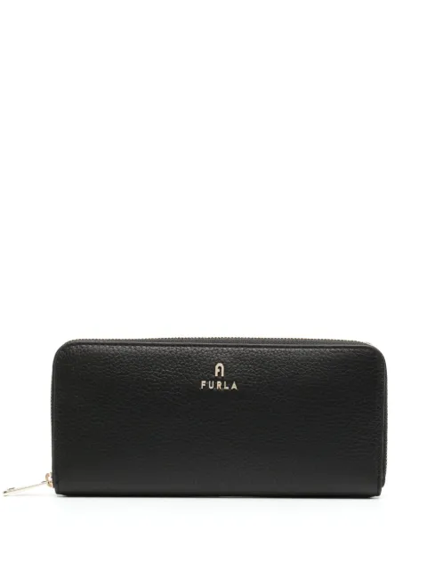 Furla logo-plaque leather wallet Black WP00313HSF000