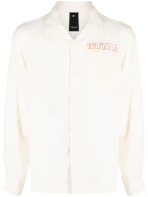 Maharishi Year of the Rabbit-embroidered shirt White 4209